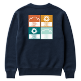 SQUARES CREW PULLOVER