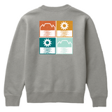 SQUARES CREW PULLOVER