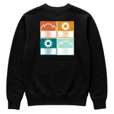 SQUARES CREW PULLOVER
