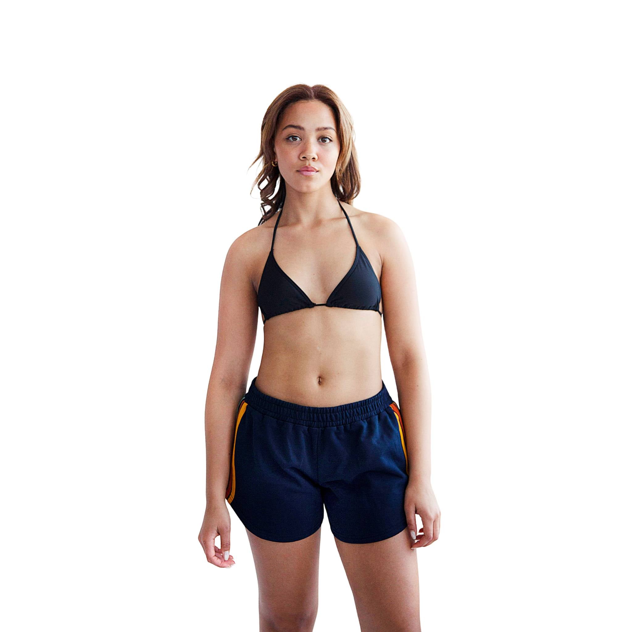 6 STRIPES LADIES SHORTS