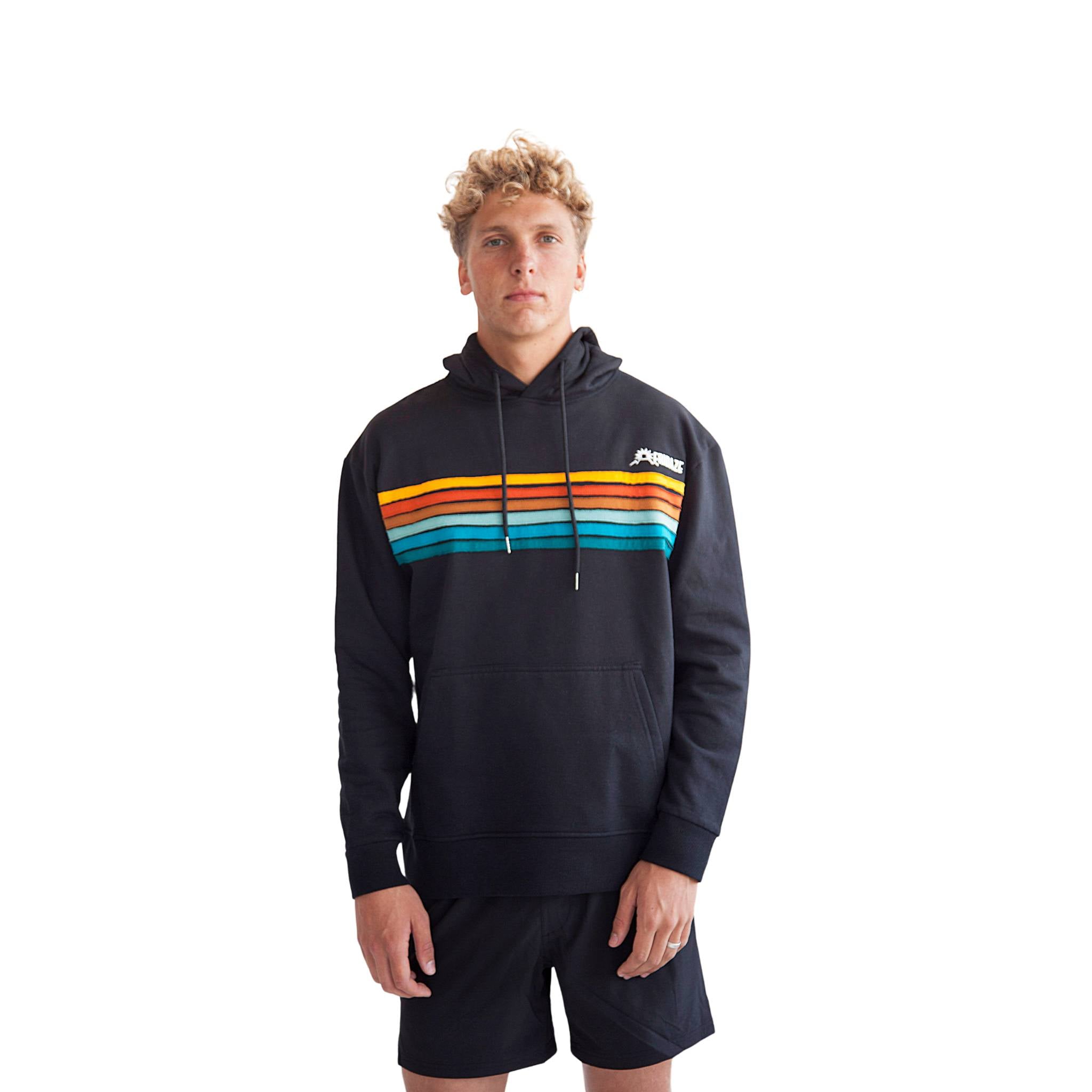 Stripe Pullover Hoodie