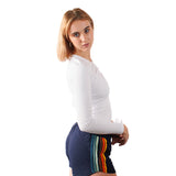 6 STRIPES LADIES SHORTS