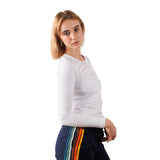 6 STRIPES LADIES SHORTS