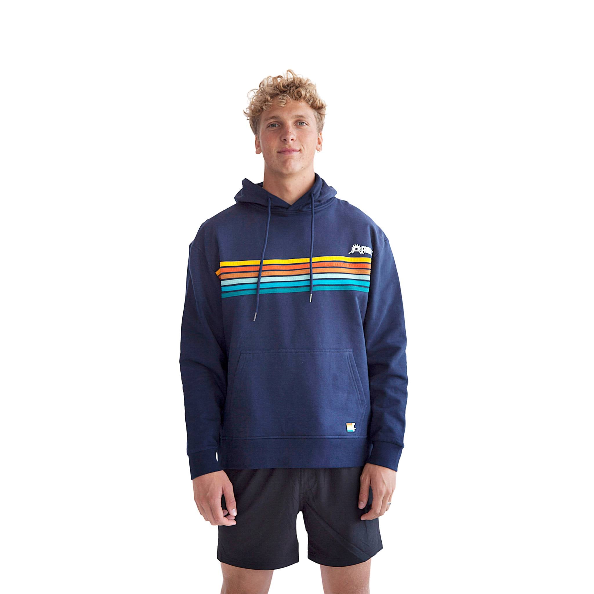 Stripe Pullover Hoodie